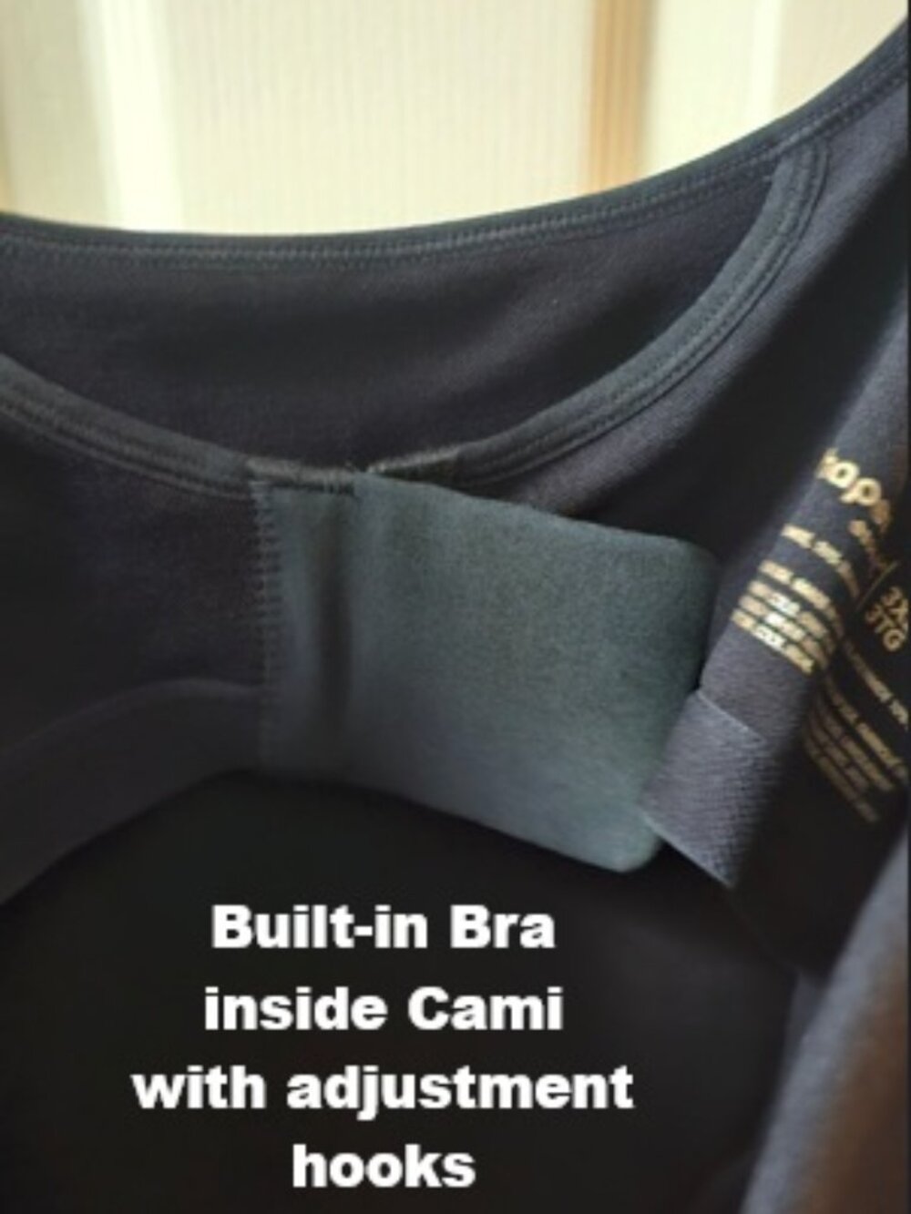 NEW! SHAPERMINT SWEETHEART BUILT-IN BRA SHAPER CAMI-3X - Picture 8 of 9